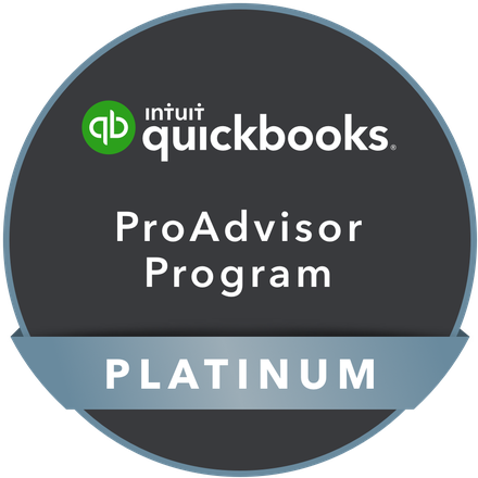 QuickBooks ProAdvisor Program Platinum badge